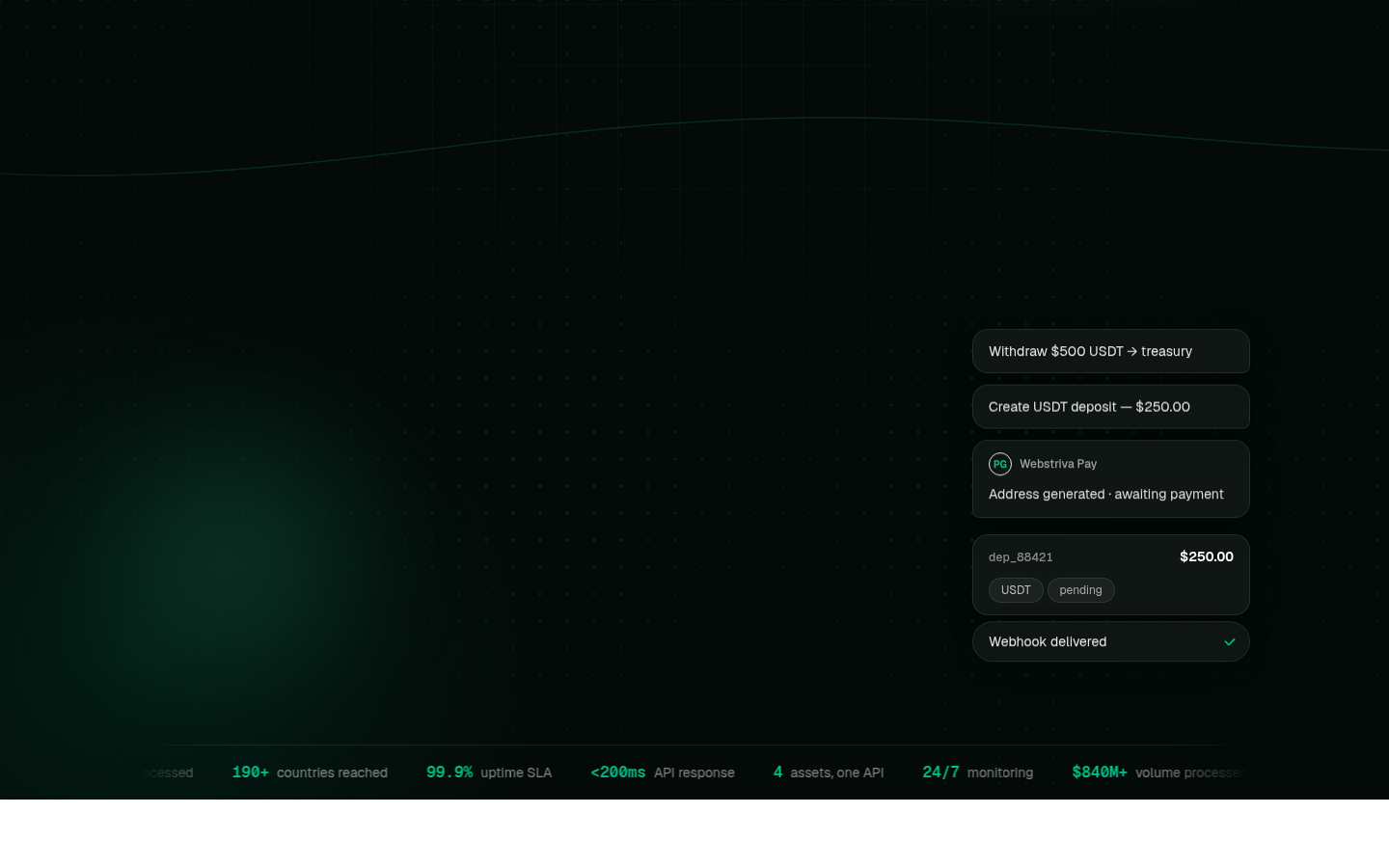 Webstriva Crypto Payment Gateway screenshot 6